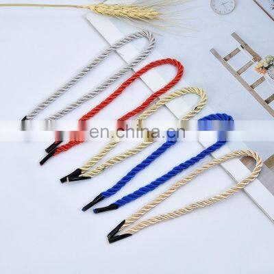 Factory Directly Wholesale Colored Round Premium 3-strand Twisted Packing Rope With Buckle Clip for Gift Boxes Paper Bag photo-3