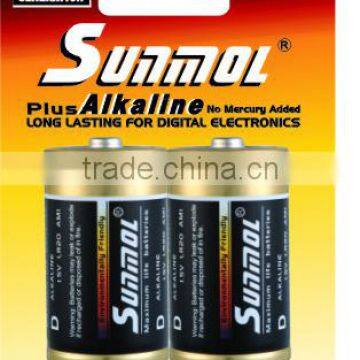 Power life alkaline battery LR20