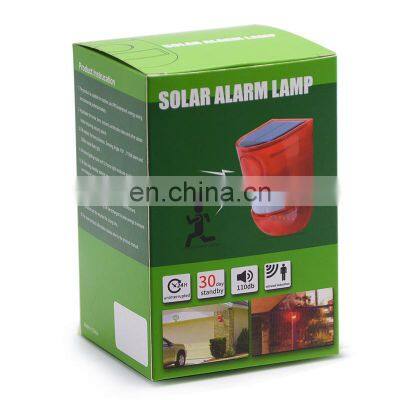 Solar Blinking Led Alarm Light Sensor Outdoor Wireless Solar Power Lamp Alarm photo-3