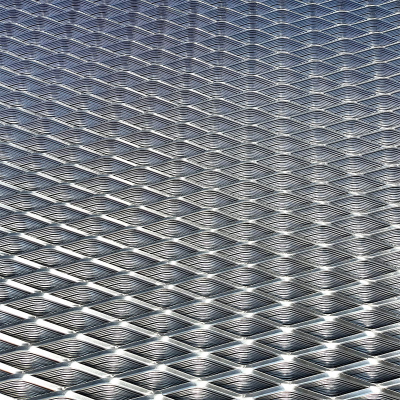 Hot dip galvanized diamond hole expanded metal mesh for fence