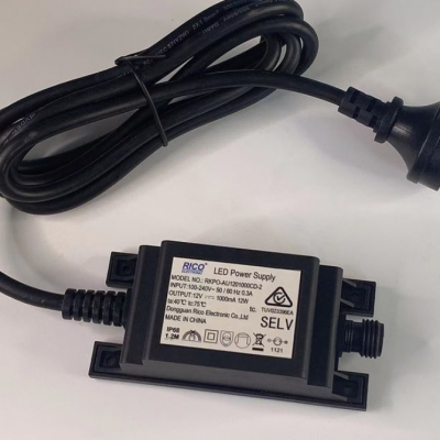 12V 1A 12W AC DC LED LCD CCTV Router Cell Phone Medical Power Adapter