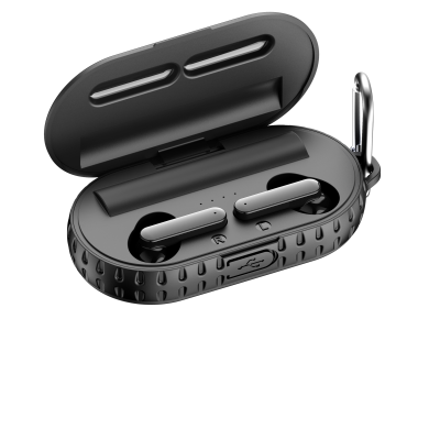 Outdoor Emergency Earbuds With Solar Power Charge Case Solar Charging Tws Wireless Earphones photo-3