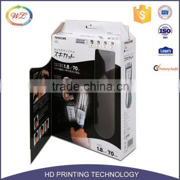 Professional Suppliers Kraft Cardboard Box With Clear Pvc Window