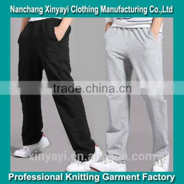 Plain Men Custom Cotton Casual Pants