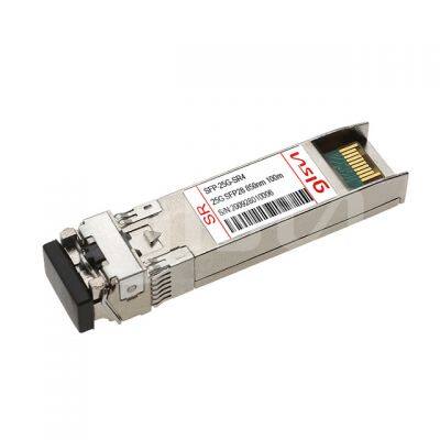 SFP-25G-SR Cisco Compatible, 25GBASE-SR SFP28 850nm 100m DDM LC MMF Fiber Optical Transceiver Module