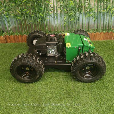 radio controlled lawn mower, China robotic slope mower price, radio controlled slope mower for sale