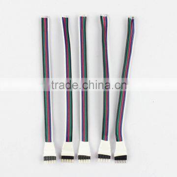 5Pin Male Connector Wire Cable For Flexible 5050 RGBW LED Strip