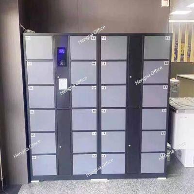 Fábrica de atacado de armários pequenos personalizados OEM | Armário eletrônico de 24 portas para escolas photo-2