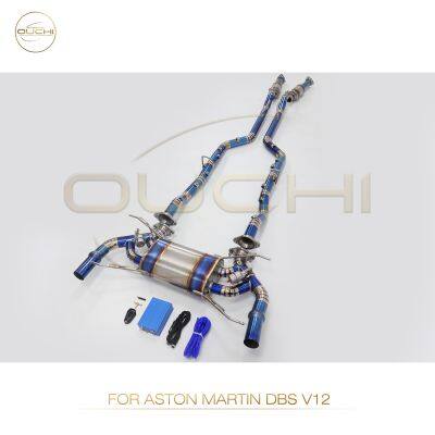 Exhaust System titanium alloy Catback for Aston Martin DB9 V12/Vantage V8 Electronic valve High-performance automotive exhaust parts