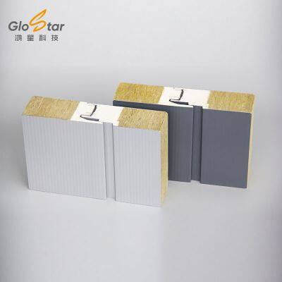 Hongxing Technology - Polyurethane Edge-Sealed Rock Wool Sandwich Panel​​ ​​Excellent Thermal Insulation & Fire Resistance | Easy Installation​​ photo-3