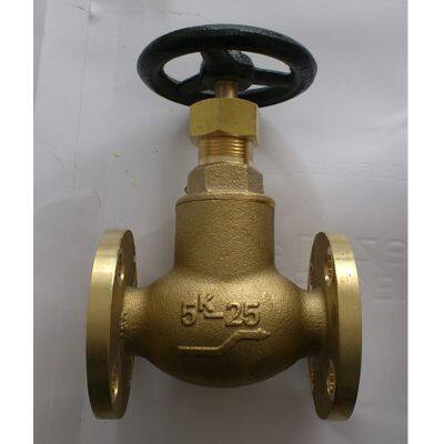 Chemical Processing JIS Bronze Globe Valve Featuring Corrosion Resistance and 5K Rating