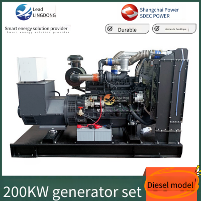 Shanghai Diesel Engine Co., Ltd. 200kw Diesel Generator Set, High-strength Engine Block, Cold Start Temperature -15℃, Strong Adaptability photo-2