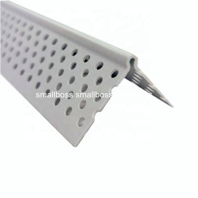 2022 Vinyl Casing Bead Plastic Bullnose Pvc Wall Protection Stretch Stucco Suspended Ceiling Corner Bead Angle Guard Casing Bead