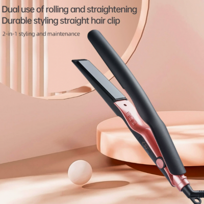 Splint Quick Heat Straightener/Curling Electric Splint/LCD Display Roll Straightening Dual Use（Wechat:13510231336）
