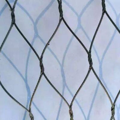 High Strength Stainless Steel Rope Mesh Zoo Animal Enclosure Fencing Mesh Wholesale photo-3