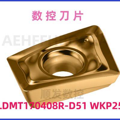 Walter CNC insert LDMT170408R-D51 WKP25S Threading Insert for Stainless Steel