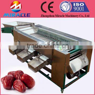 Manufacturer price jujube grading & sorting machine for Red dates