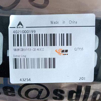 SDLG Original Bearing 4021000199 GB9163-GE40ES for LG Wheel Loader With Good Price photo-2