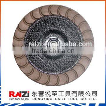 EdgeMaxx grinding, polishing wheel, cup wheel.