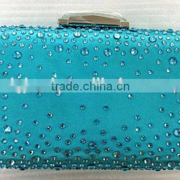 China Satin Material and Shoulder Bag,Fashion Style crystal Evening Bags