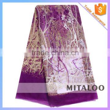 Mitaloo MFL0134 African Fashion Lace Latest Yellow Net Lace New Lace photo-4