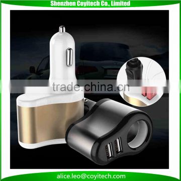 Patent cigarette lighter car truck suv charger for GPS navigator and iphone smartphones tablet pc