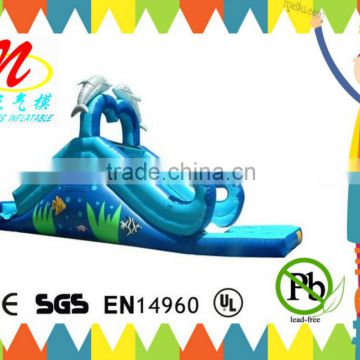 Inflatable pool water slides