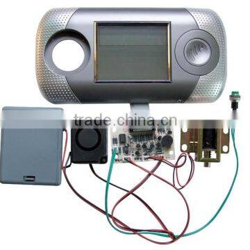 Electronic touch screen operation panel for safes lock