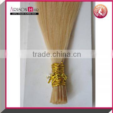 Factory Price Remy Hair Double Drawn i Tip Hair Extensions Wholesale photo-2