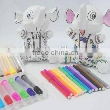 Washable Painting Plush Toy/ Diy Painting Plush Toy/ Painting Plush Toy photo-3