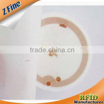 round rfid smart card tags for door key/hotel