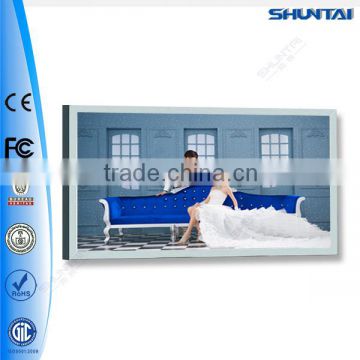 flexible fabric outdoor borderless canvas light box