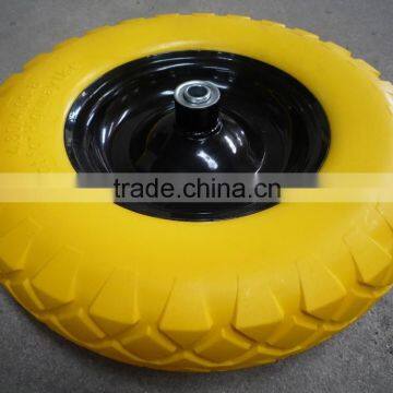 low price wheelbarrow flat free wheel 4.80/4.00-8 flat free tyre