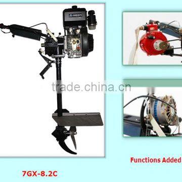 Hot Sale 4 Stroke Air Cooling Electric Boat Engine photo-3