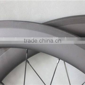 Bicycles Carbon Wheels Wide Carbon Wheels With Sapim Spokes Chinese Carbon Wheelset W56T photo-5