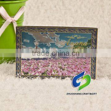 Custom fine high quality aluminum foil fridge magnets