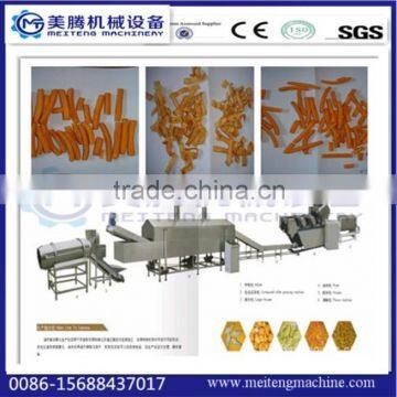 Hot Sale Automatic frying snacks food production line with wheat flour