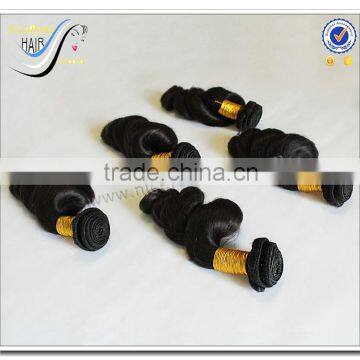 Wholesale Top Quality Spring Curl Natural Black Hair 100% Virgin Human Hair Loose Wave photo-3