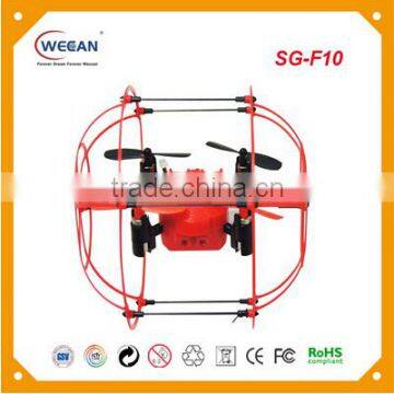 Factory produced plastic rc toys 2.4G 4ch mini rc quadcopter