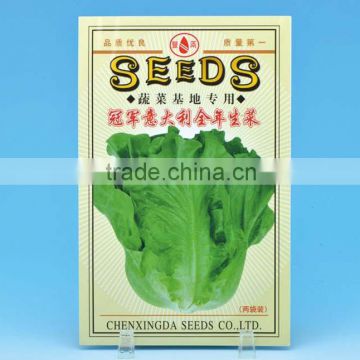 Lettuce seed bag