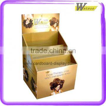 shop counter cardboard display box for cosmetic
