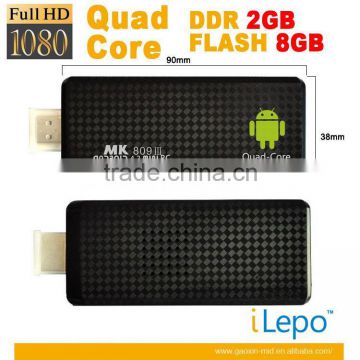 2016 Bottom Price 2G Ram Multimedia Mk809Iii Android Dlna Tv Dongles