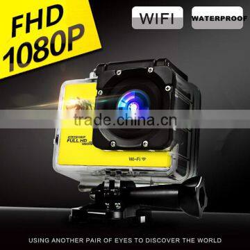 2016 New 2.0 HD screen Wifi Sports digital camera waterproof DV mini sports video camera