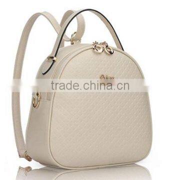 Chain Pattern Fashion Handbag New Leisure Girls PU Shoulder Backpack Bag photo-6