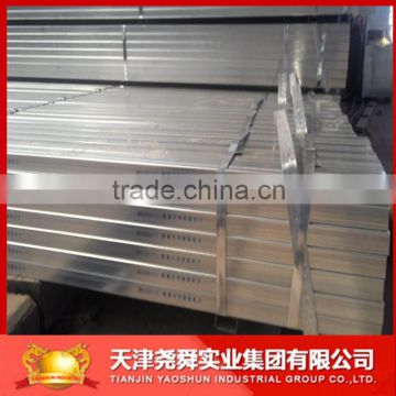 Yaoshun Brand Galvanized Steel Pipe made from Steel Equivalent SS400 Material