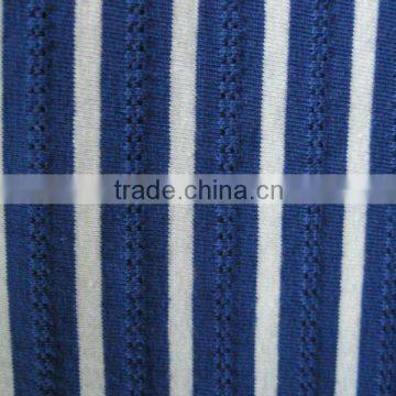 21s 180gsm 100% cotton color stripe jacquard fabric