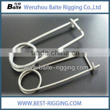 Different size U type zinc plated linch pins