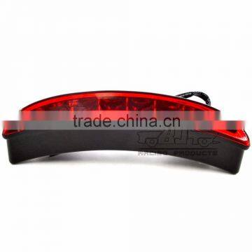 BJ-LPL-032 For Harley XL883N XL1200N/V/X Red Lens LED Chopped Motorcycle Fender Edge Tail Light photo-3