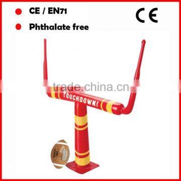 Portable Inflatable Rugby goal post and Rugby beach ball