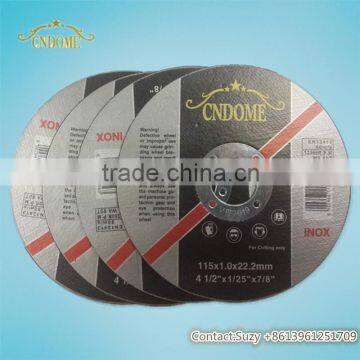 Resin Bonded 4'' 4.5'' 5'' 6'' 7'' 9'' INCH Cutting Wheel Grinding Wheel Specification for Metal With High Quality photo-3